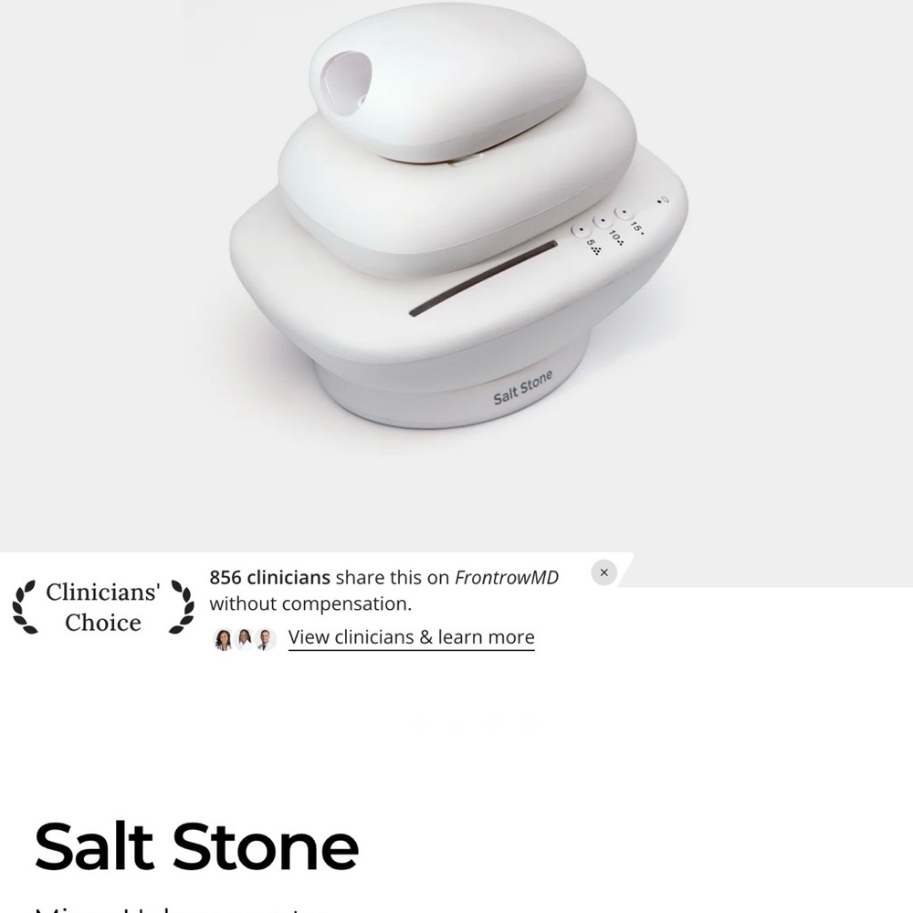 Home Spa Micro-Halogenerator | Dry Salt Therapy
